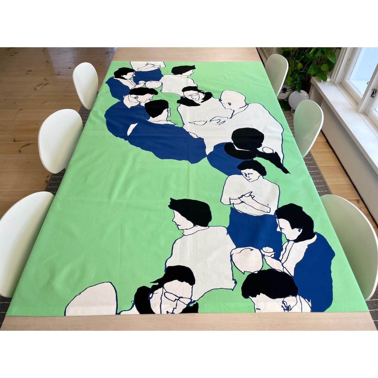 Marimekko Fabric Panel, Large Print for Wall Art, Curtain Panel or Tablecloth