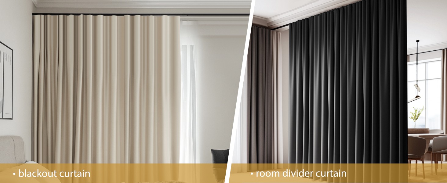 Bendable Ceiling Curtain Track Ceilings Mount or Wall Mounted Heavy-Duty Room