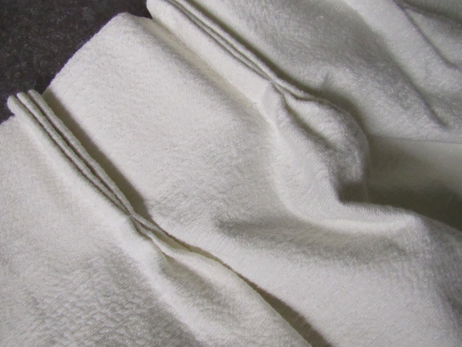 VTG Curtain Drapes 2 Pinch Pleat BLACKOUT Texture Thermal MCM Boho Ivory 45″ jcp