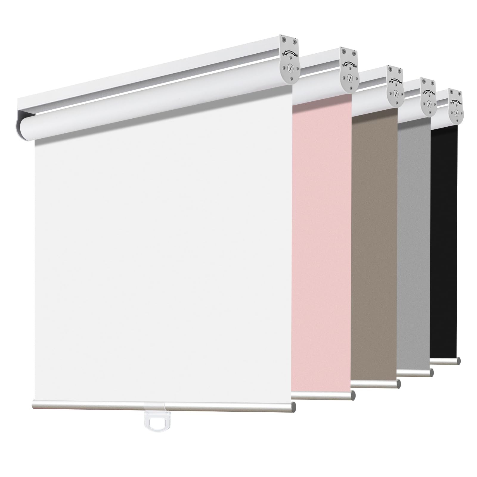 Joydeco Cordless Roller Shades Blackout Blinds For Windows Room Darkening