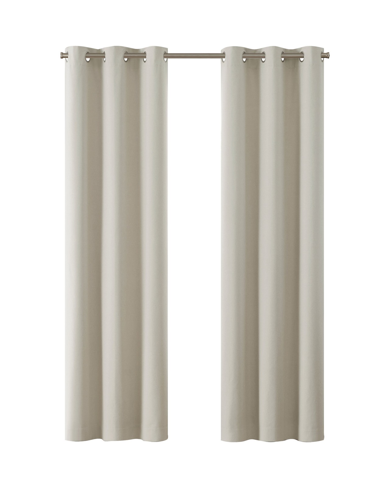Corte Solid Blackout Curtains Set of 2 84 Inch Long Blackout Curtains