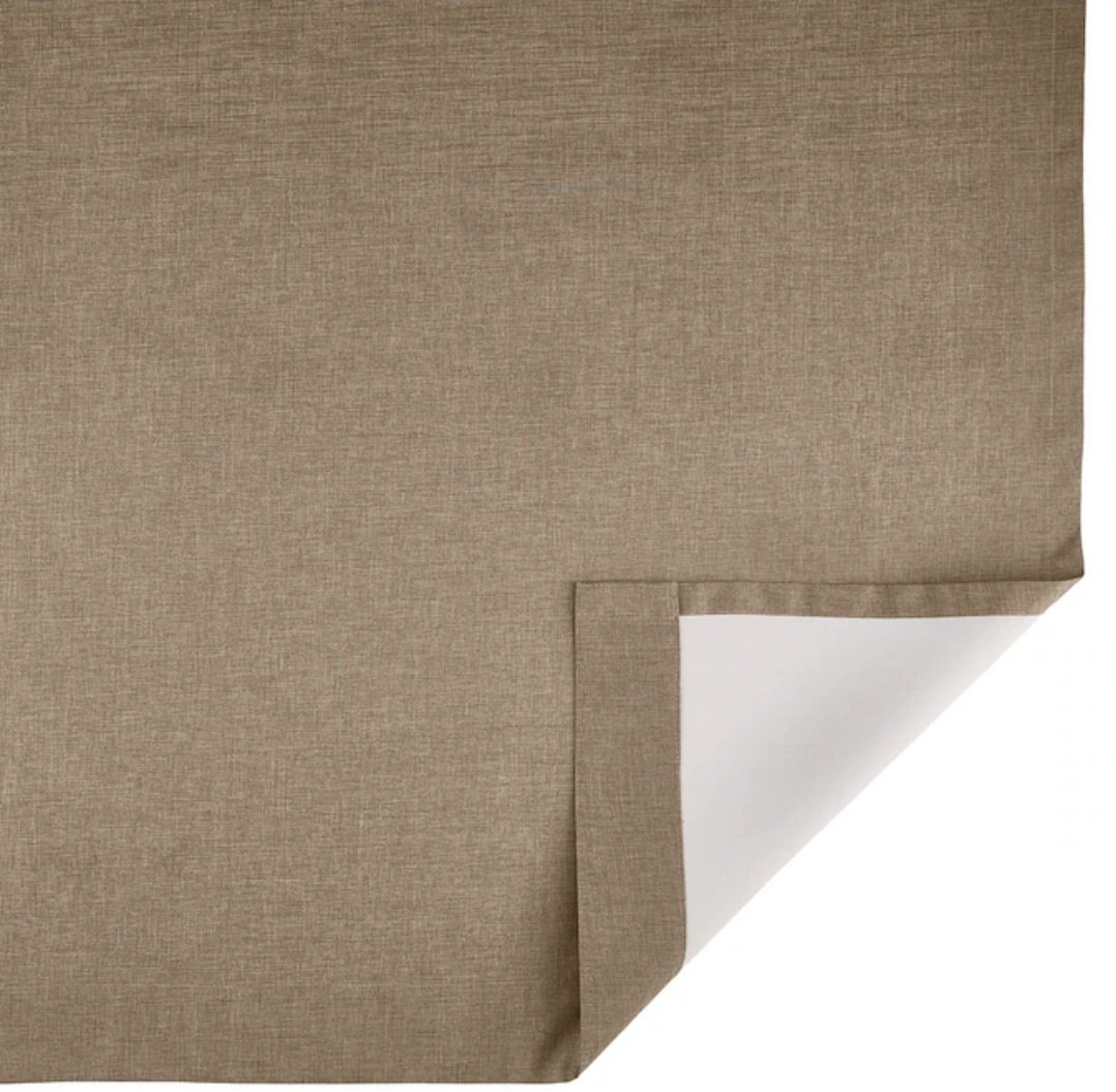 Style Selections | Warwick | Blackout | Taupe | 42x84in | #939104