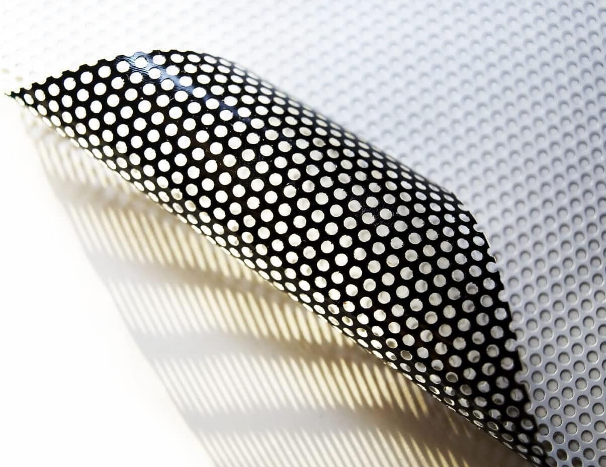 One Way Vision Perforated Window Film, Wide Format Printing Media, 50″ X 164 ft