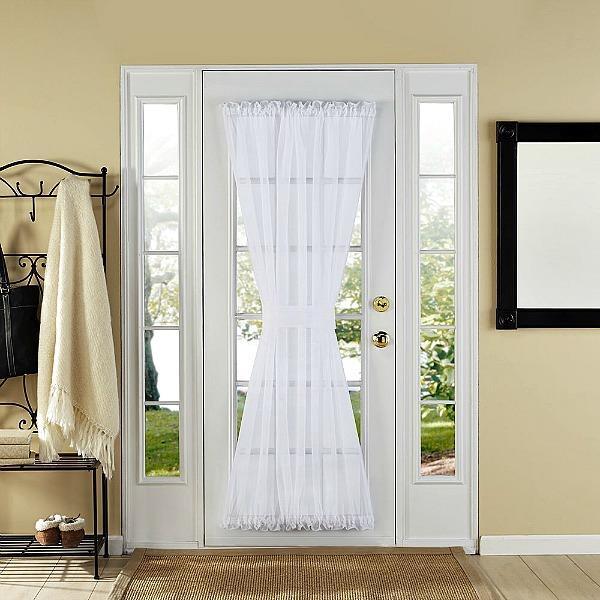 NEW Stylemaster Home Products Elegance Voile Door Panel, 60 by 72-Inch, White