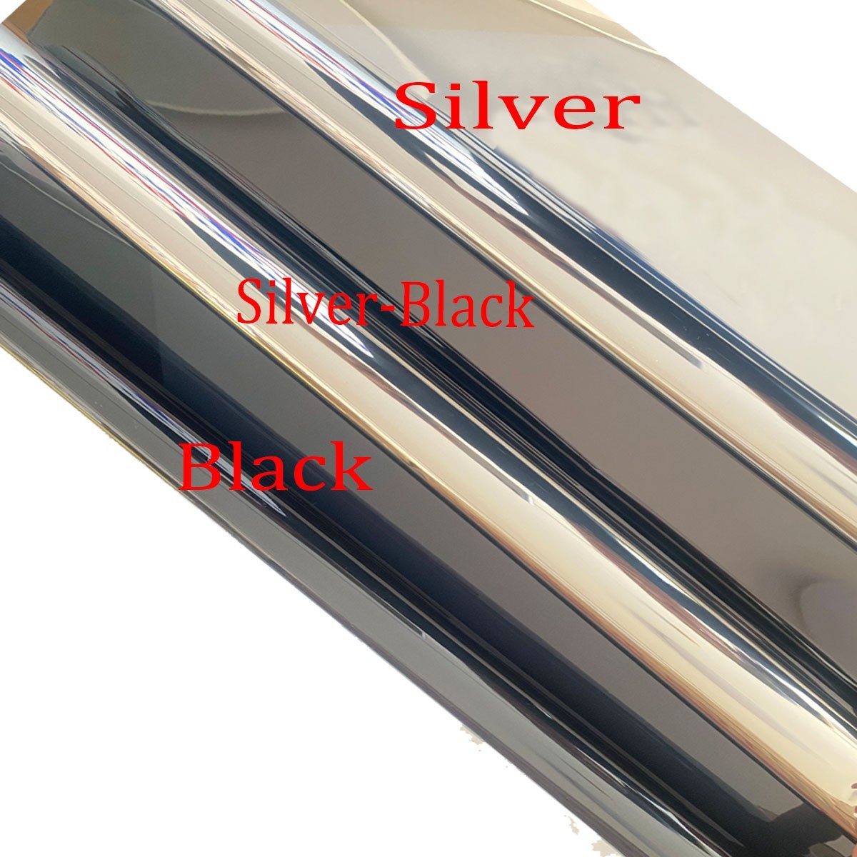 One Way Mirror Tint Window Film Privacy Protect UV Reflective Sun Block For Car