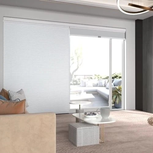 Top Down Bottom Up（TDBU Cellular Shades, 1.5 inch 40″W x 72″H White