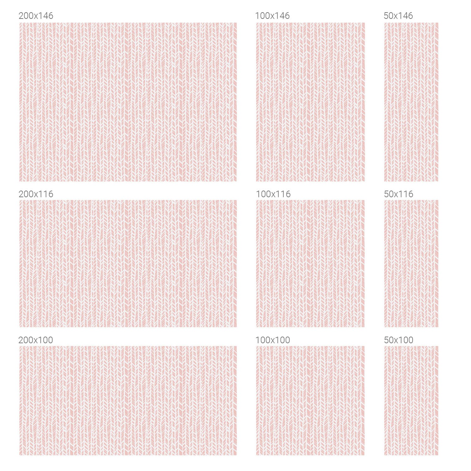 Frosted Effect Great Alternative to Blinds Pastel Herringbone Art Pink