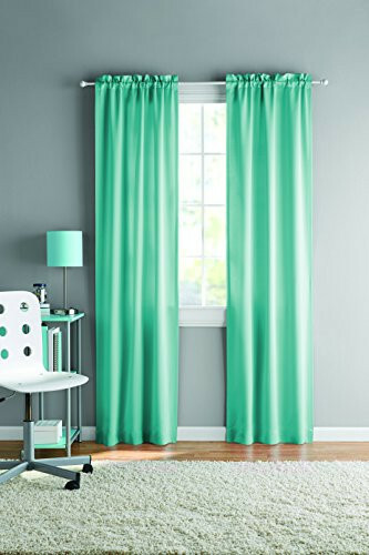 Your Zone Room Darkening Juvi Panel Pairs 60×84 Turquoise