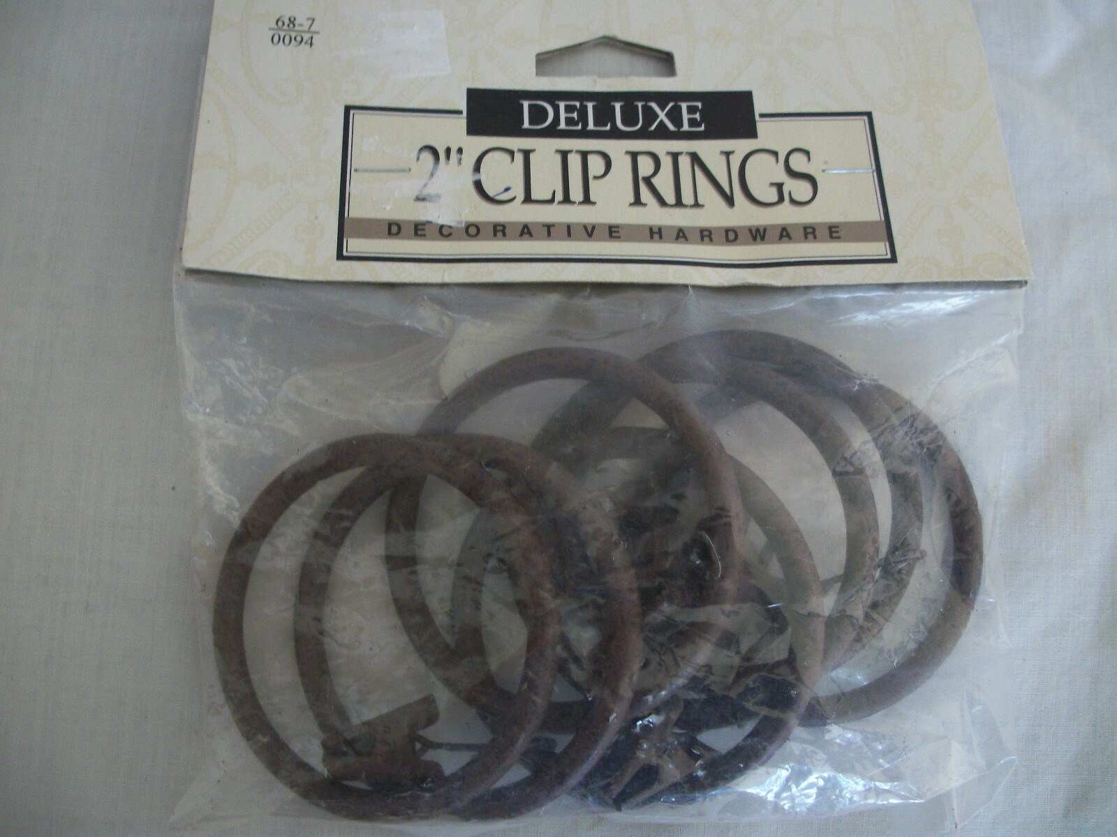 Curtains, Hooks, Brackets, Shower Hooks, Upholstery Nails, etc. (#3132)
