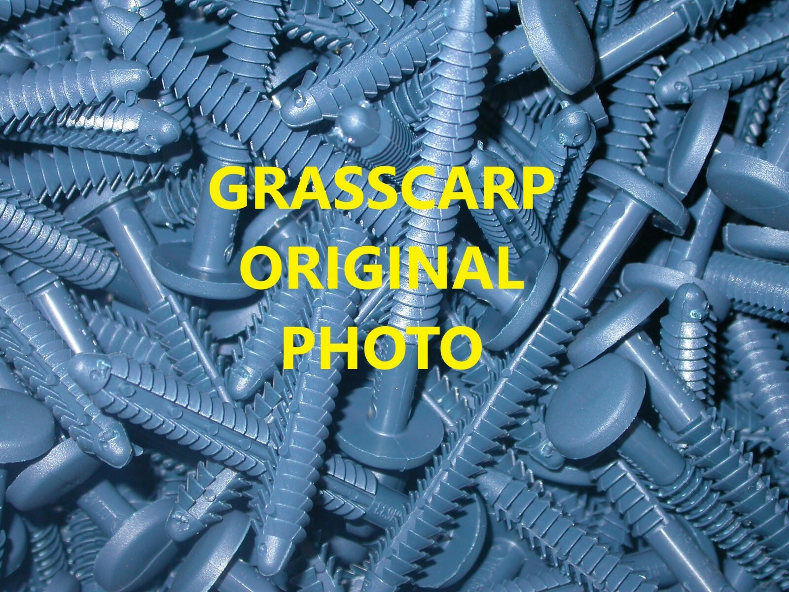 (6-150 pcs) Classic Blue/ Bulk/Vinyl Shutter-Lok Fasteners/Spike/Nail/Peg/plug