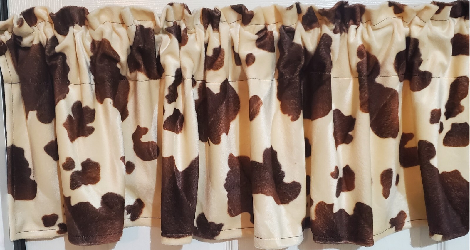 Animal Print Window Valance Zebra Leopard Cow Print Giraffe Western Safari