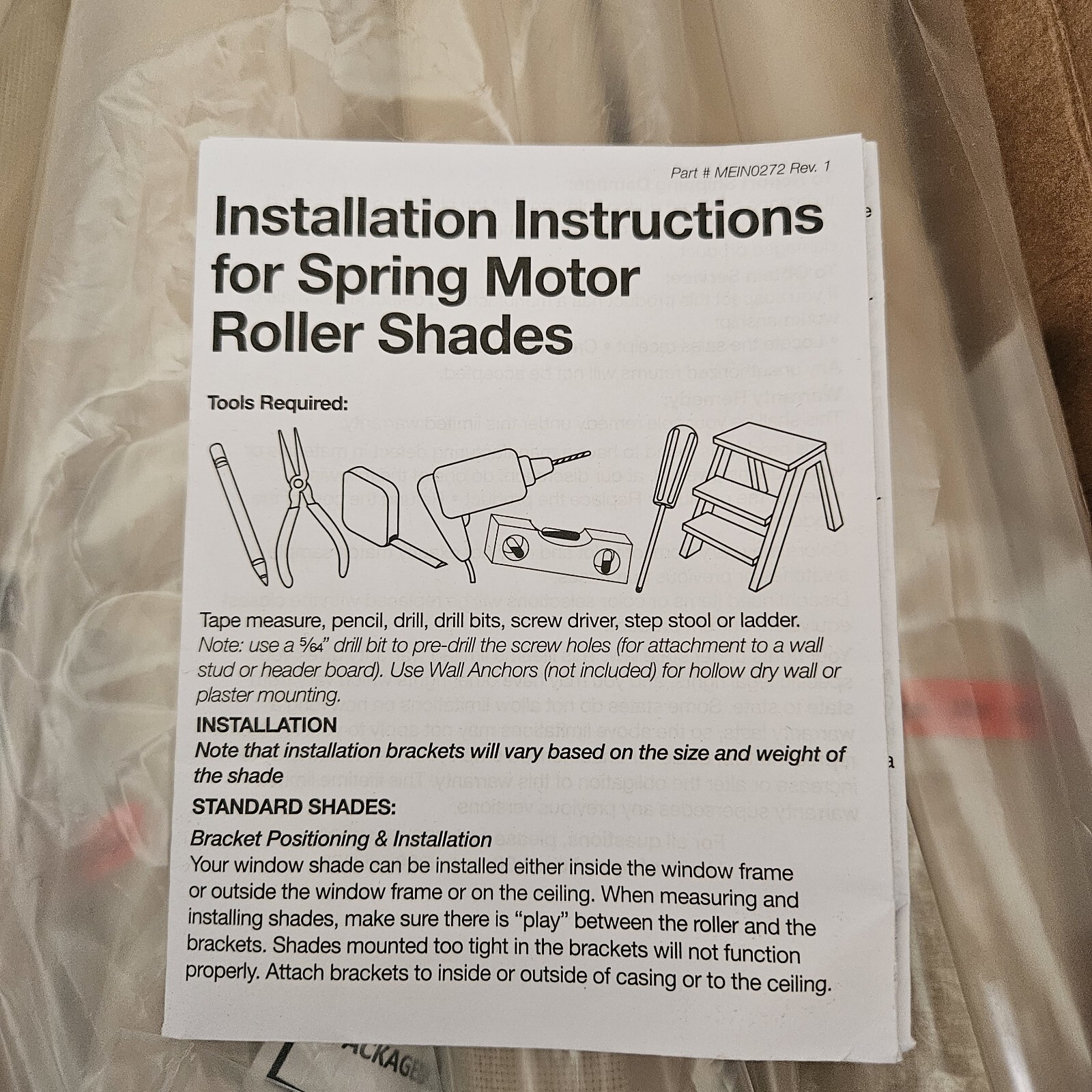 Blindster 4 Light Filtering Roller Shades w/5% Openness Solar 24″W x 56″H Linen
