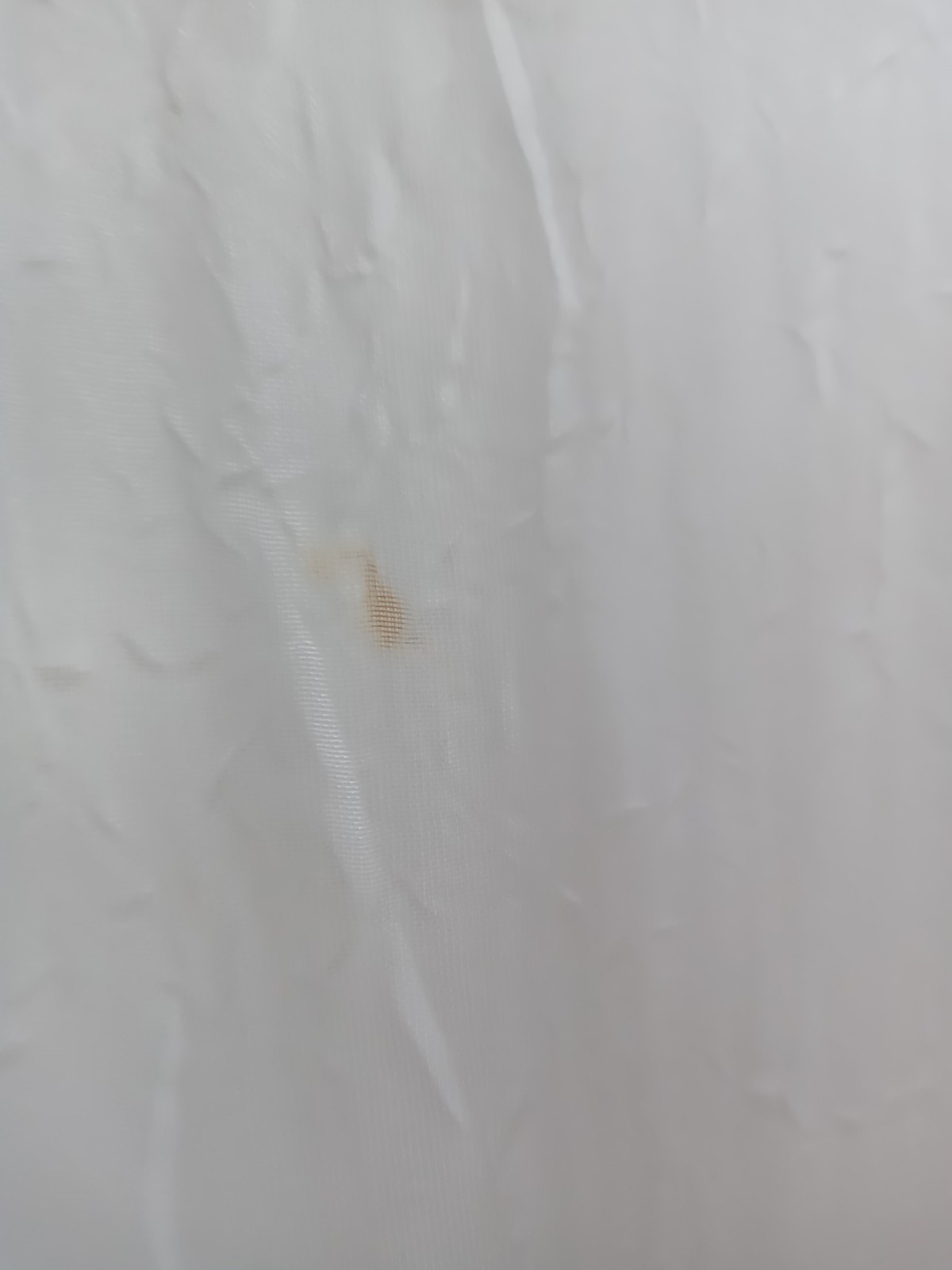 4 White Plain Sheer Curtains Rod Pockets 18