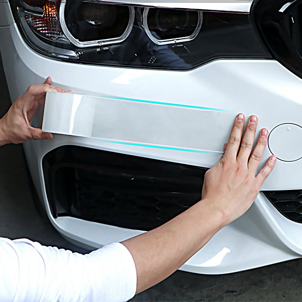 Car Door Sill Protector Edge Sticker Carbon Fiber Rubber Bumper Guard Strip JQ