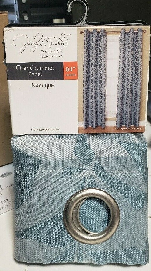 Jaclyn Smith One Grommet Panel Avenue 40″ x 84″ Monique NEW