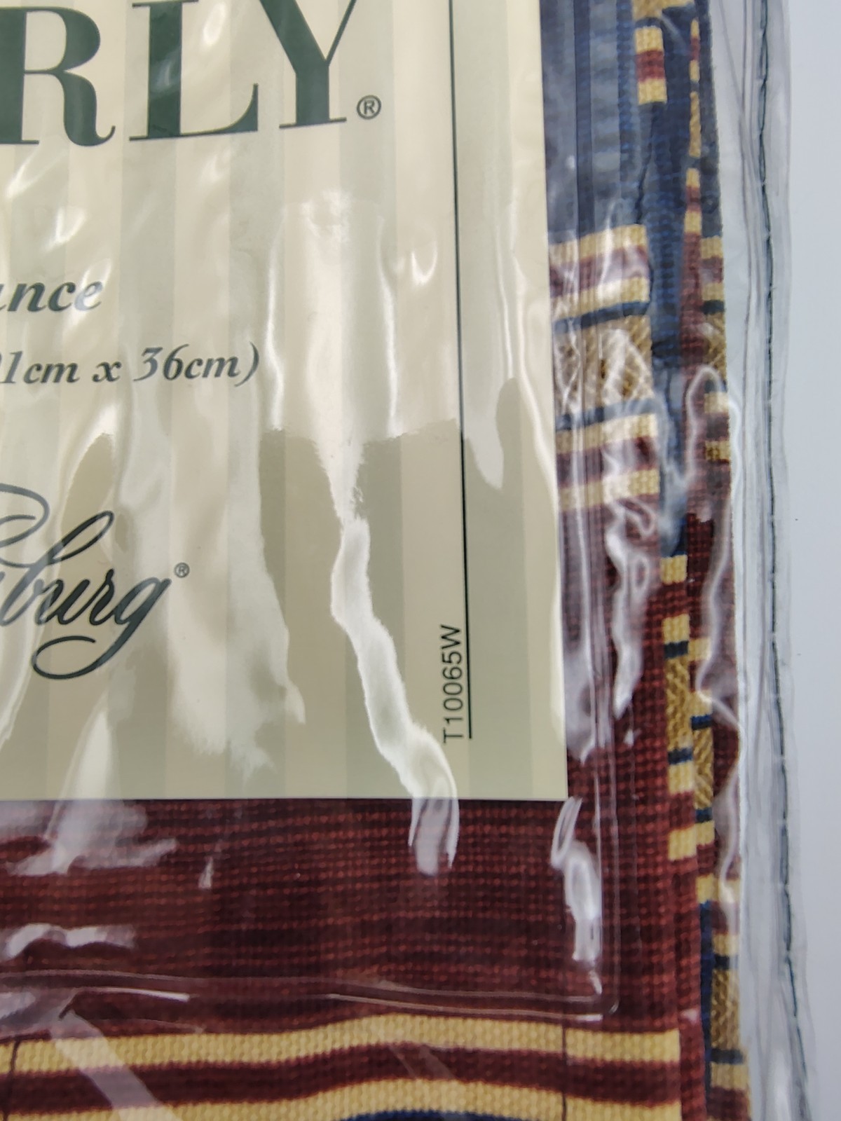 New Waverly Williamsburg Cotton Balloon Valance Spotswood Stripe Jewel 79×14