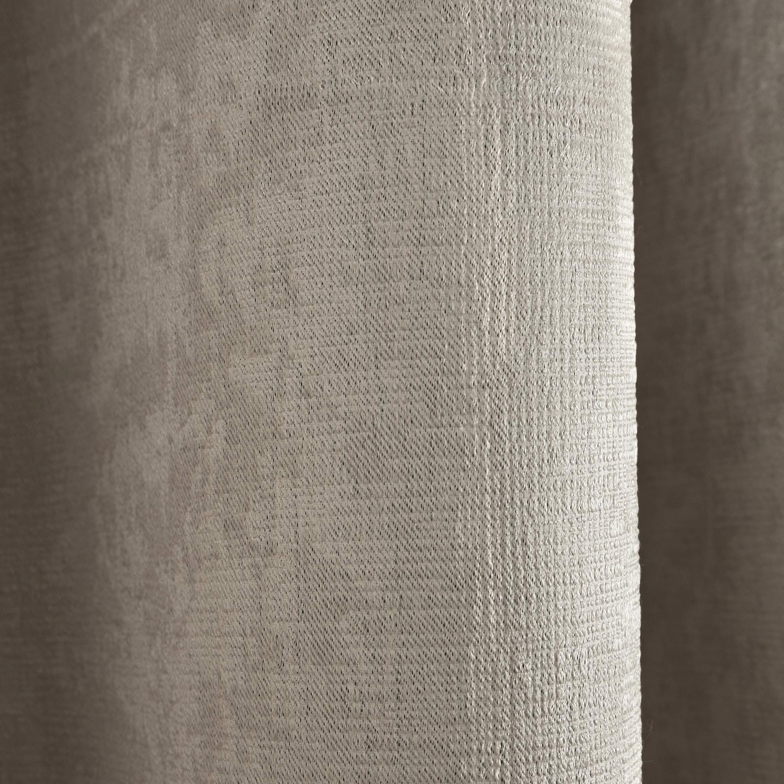 Strata – Blockout Eyelet Curtains, 117 x 137 cm, Natural, Natural
