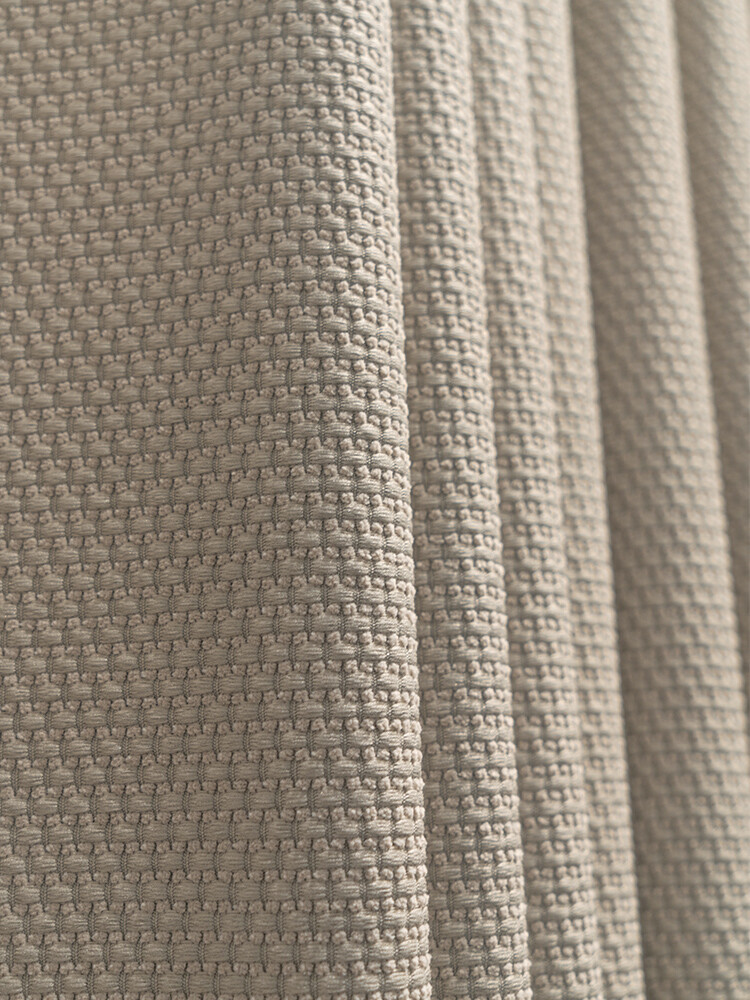 Custom luxury Nordic shading thick gray cloth blackout curtain tulle drape C1543