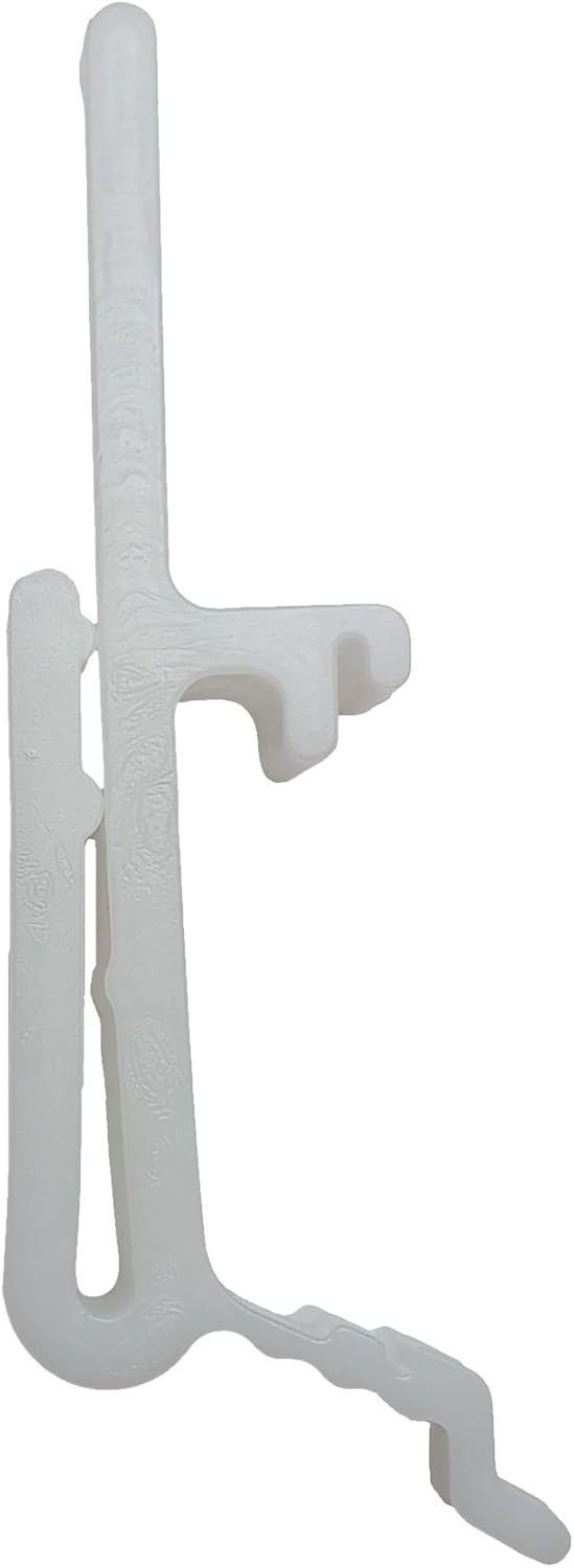 Vertical Blind Dust Cover Valance Clip Holder Bracket for 1.5″1 1/2 Rail 10