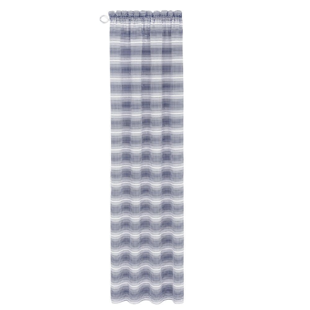 PowerSellerUSA Gramercy Ombre Rod Pocket Single Panel 42″ x 84″ Window Curtain