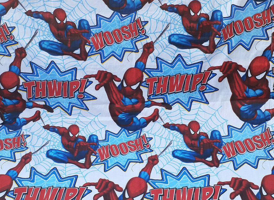 Marvel Spider Sense Spiderman Curtain Panel *Jay Franco 42″ x 63″ Photo Backdrop