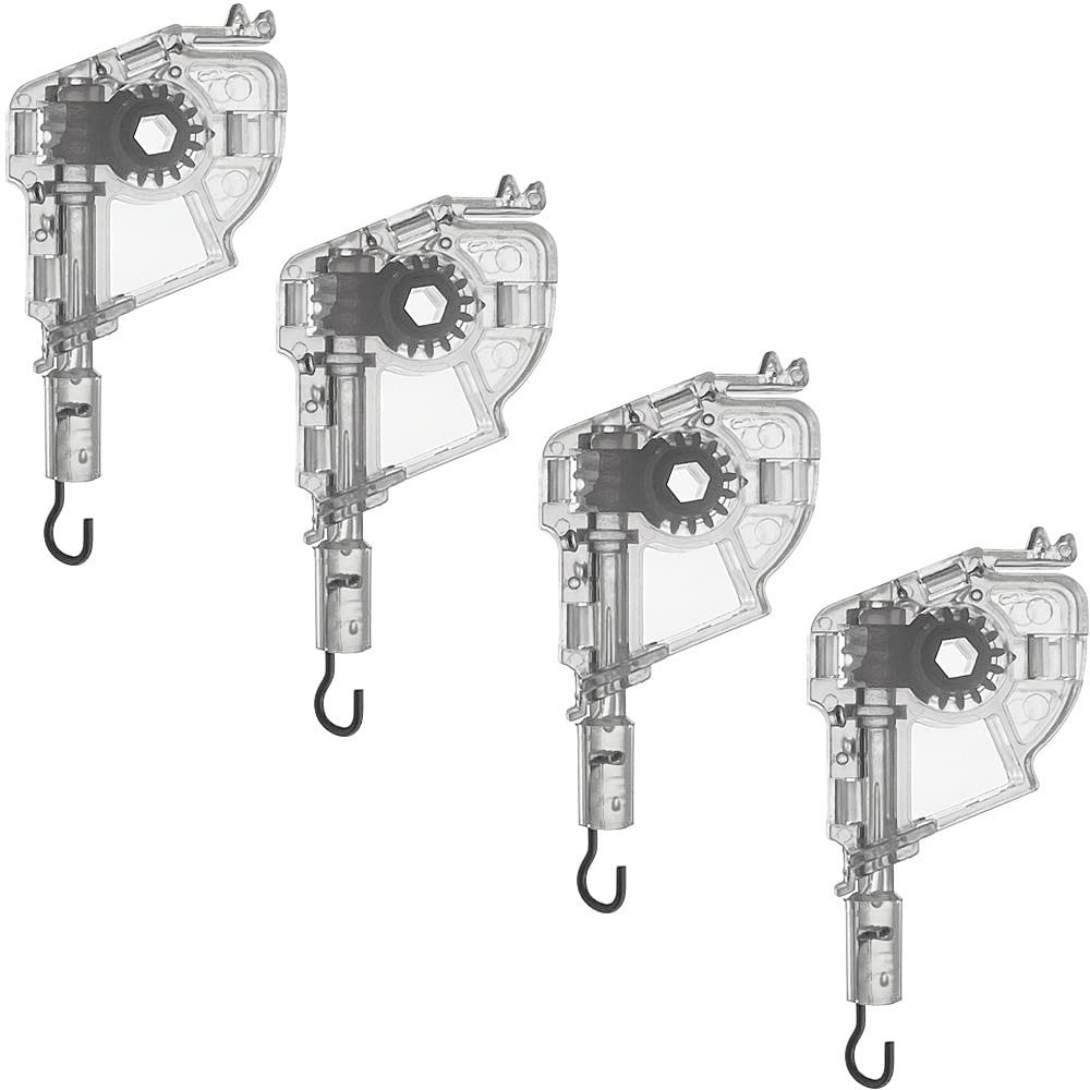 4pcs Wand Tilter for 2″ Blinds Hexagon Shaped Gear Hook Connection for 2″ Low