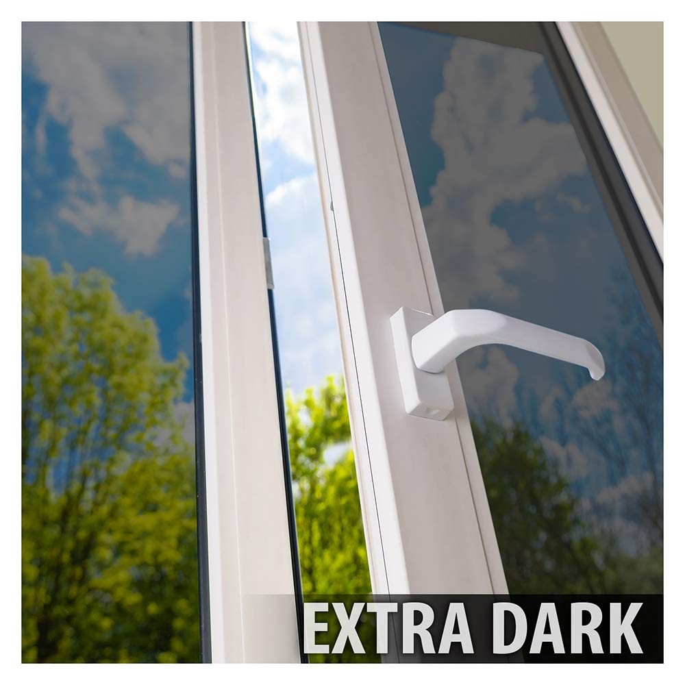 Reflective Window Film, Silver, 36In X 12Ft, Privacy, Heat Protection