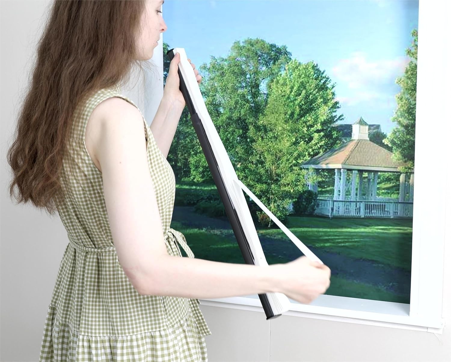 Trimmable Cordless Pleated Window Shades, Easy Install 30”W x 64”H, 2-Pack