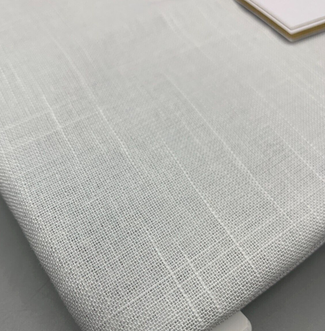 Pottery Barn Teen Ombre Sheer Cotton Curtain White Purple 44 x 84 in #N53
