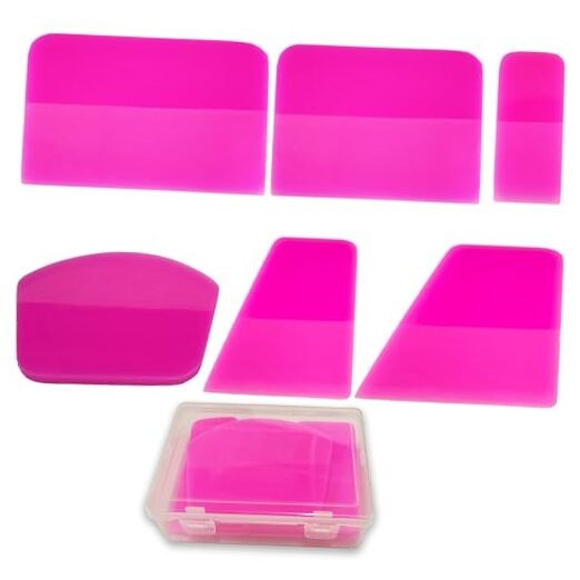 6 in 1 PPF Squeegee kit Anti-Scratch Soft TPU Squeegee PPF Tools for Paint