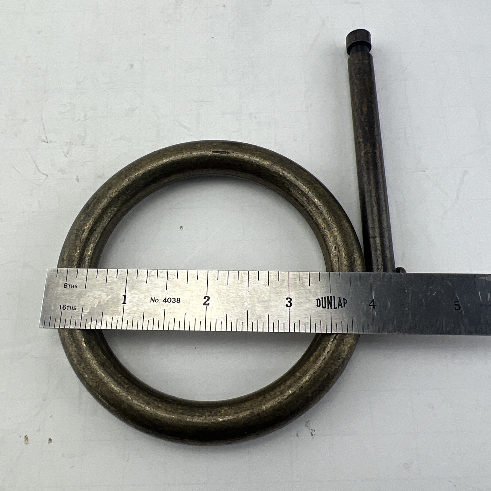 Heavy Duty Adjustable 3” Steel Ring Curtain Swag Holder Wall Or Ceiling Mount