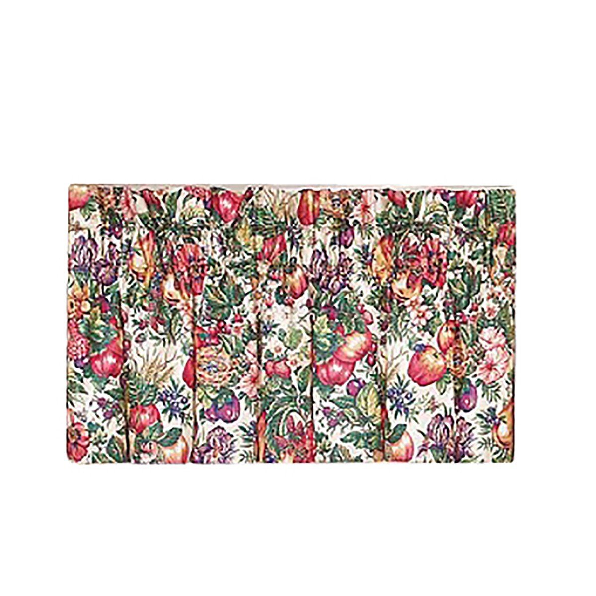 Living Room Cotton Curtain Polyester Valance Flower Fruit Bird 20″H x 49″W