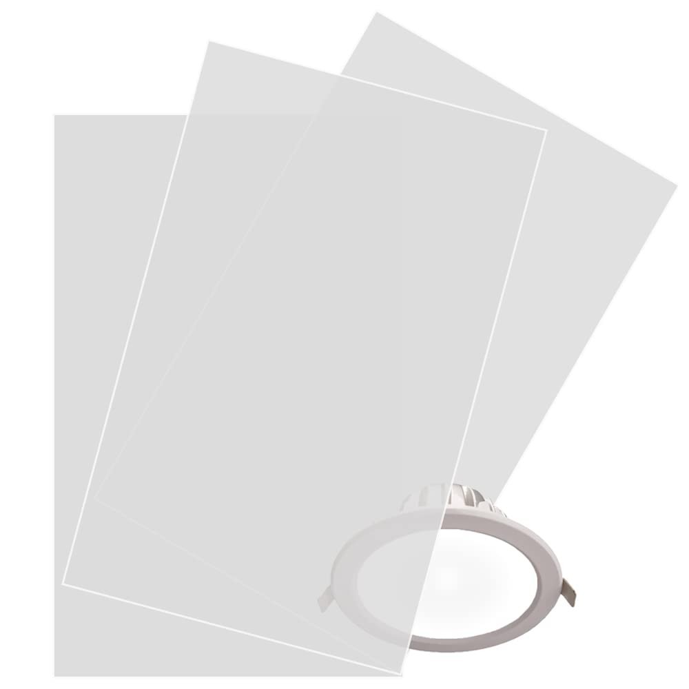 Lighting Diffusion Sticker 3 PCS Sheet 7.8X11.8Inches Soften Light Dimming Film