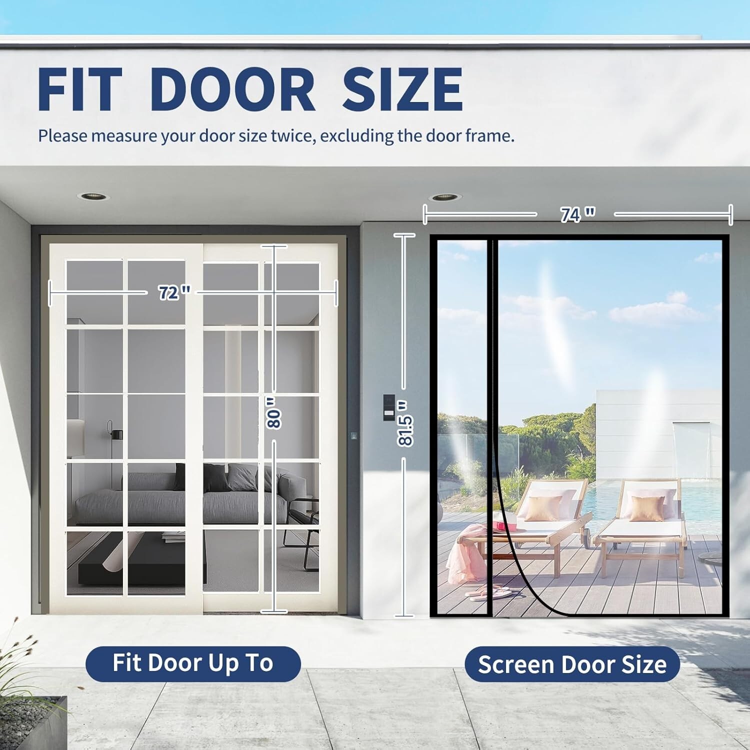Transparent Insulated Door CurtainS, Reversible Left or Right Side Opening In…
