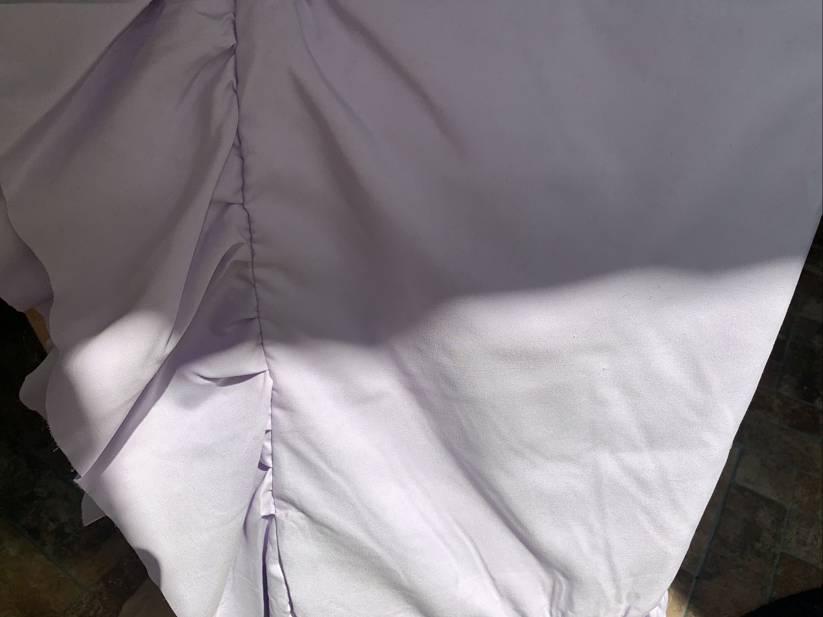 Lush Decor Reyna Window Ruffle Curtain Lilac Set Of Two, 54×84 Each Panel