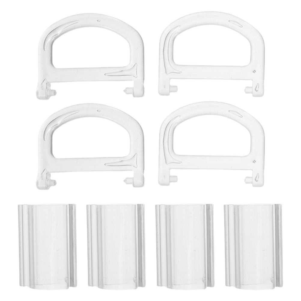 4 Pcs Clear Blind Replacement Handle Cellular Shades Bottom Lifting