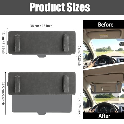 Sun Visor Extender for Car – Sun Protection Visor Clip Extension for