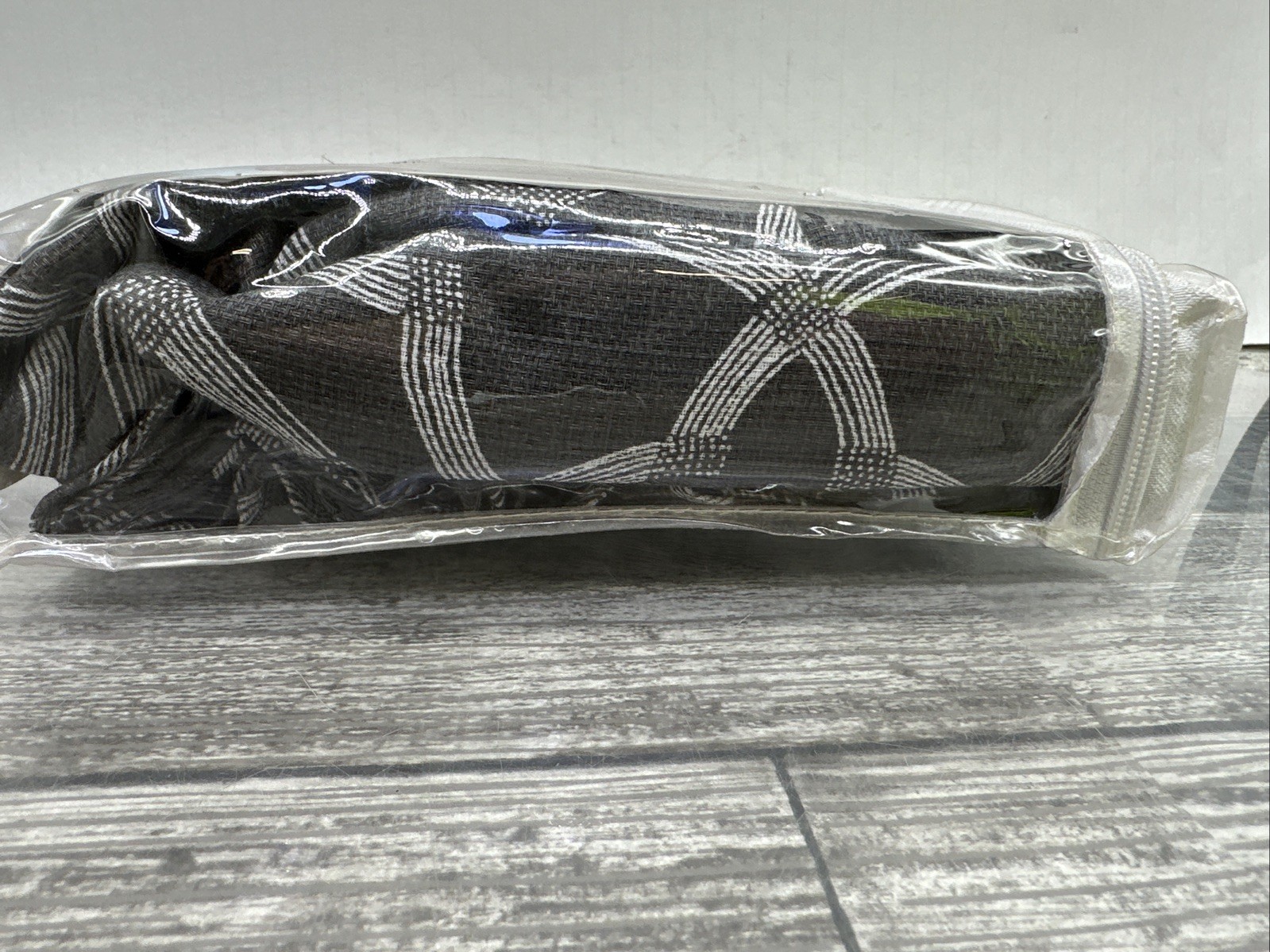 84” X 50”charcoal Light Filtering Grommet Single Curtain Panel Living Logic{E8}