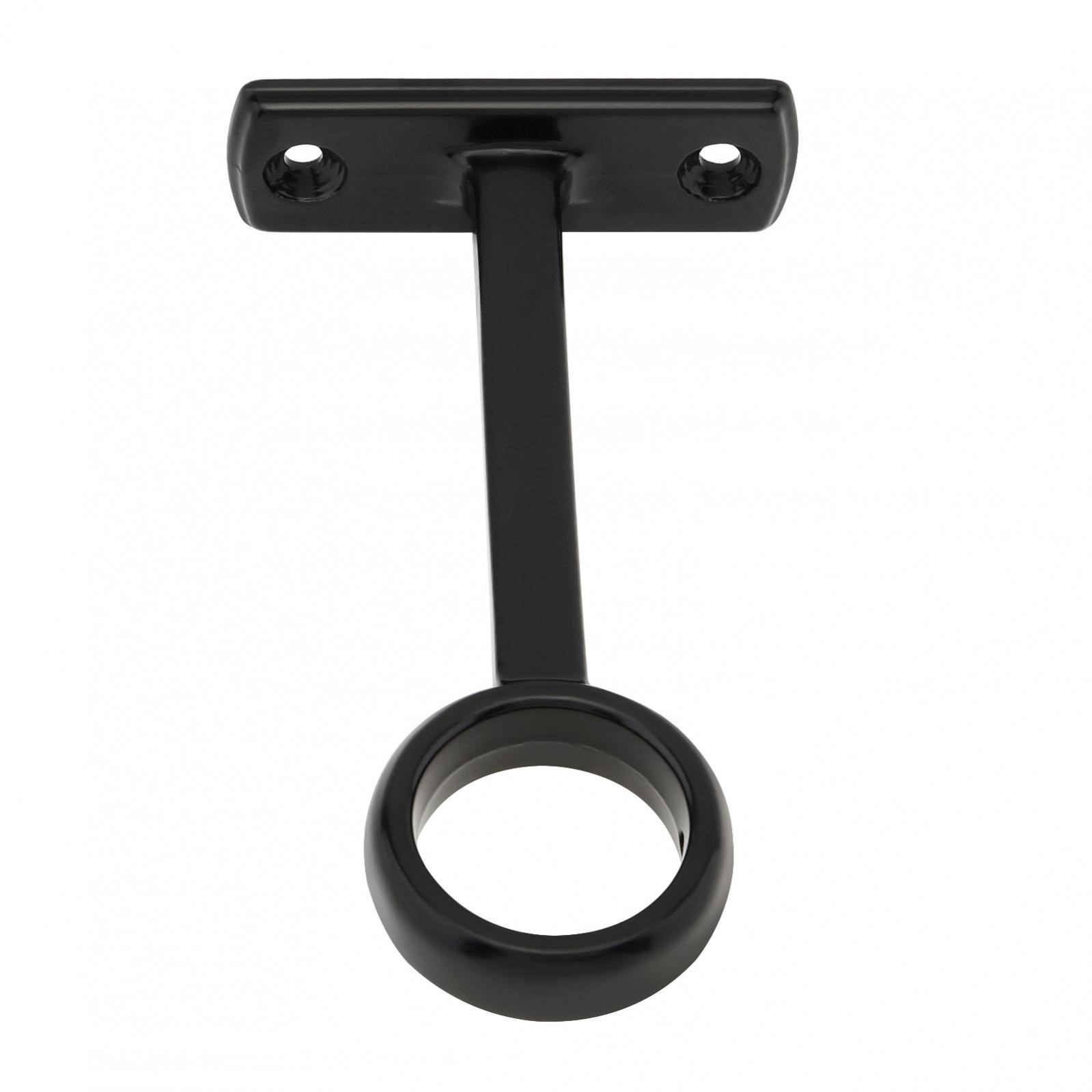 Ceiling Mount Curtain Rod Brackets 2 Pack Hooks Hangers for 1 Inch Drape Pole