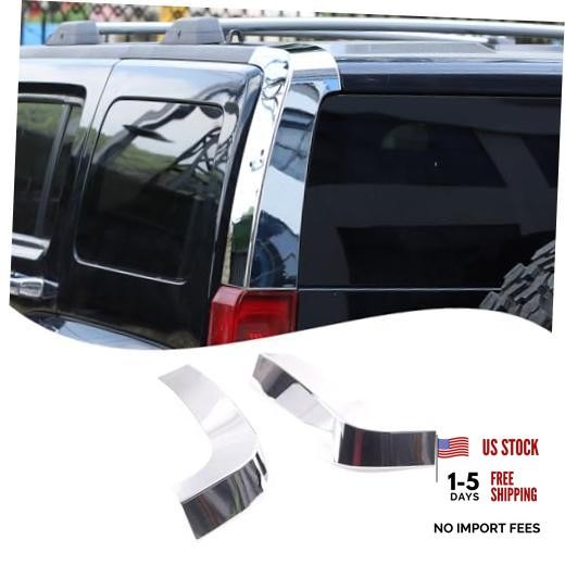 D Pillar Trim Cover for Hummer H3 2005-2009 ABS Rear Bright Light