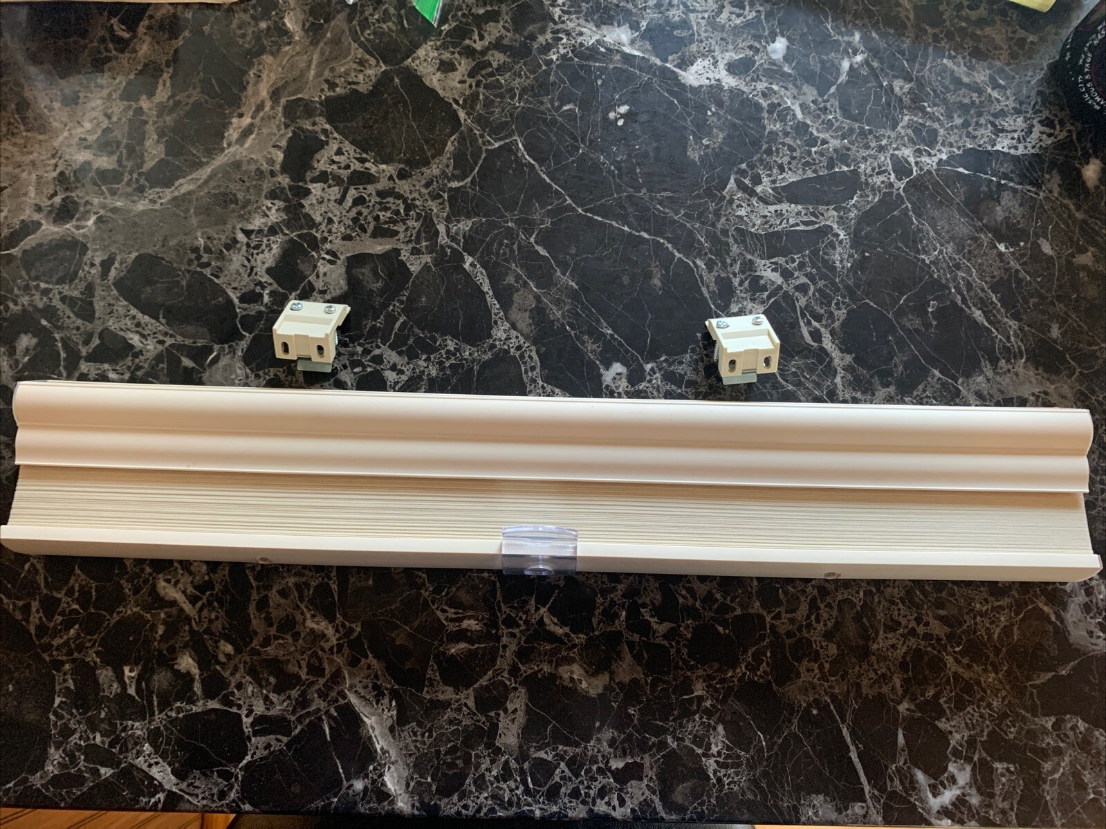 Blackout Shades Cordless Window Blinds Honeycomb Beige, 23”W x 64″H Nice Pre own