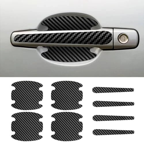 8Pcs Car Door Handle Protector Universal Automotive Protection Film for Most Car