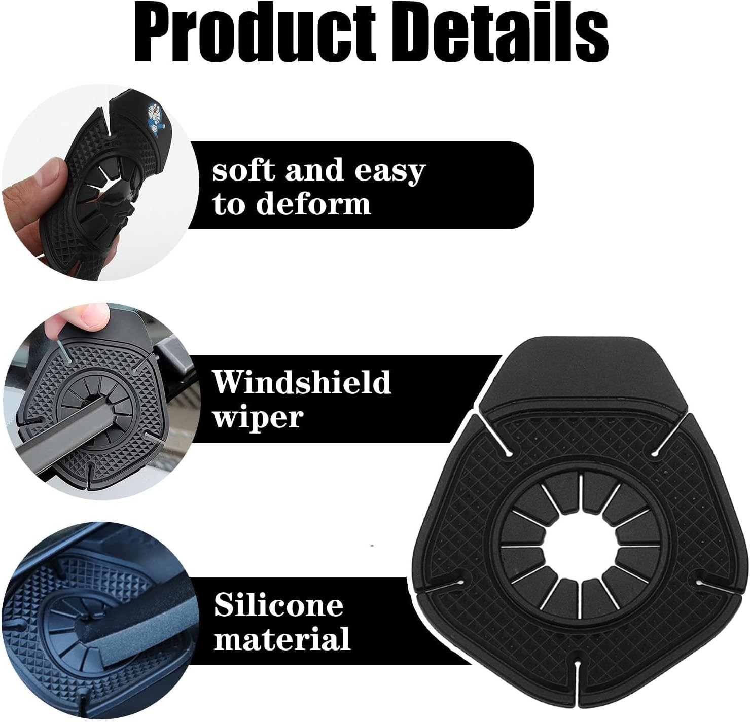 12pcs Universal Silicone Wiper Pivot Guards, and Arm Hole Protection for Car…
