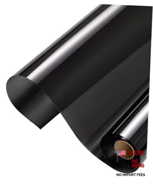 20% VLT Ceramic Car Window Tint Film Roll, High Heat 24 in x 100 ft 20% Vlt