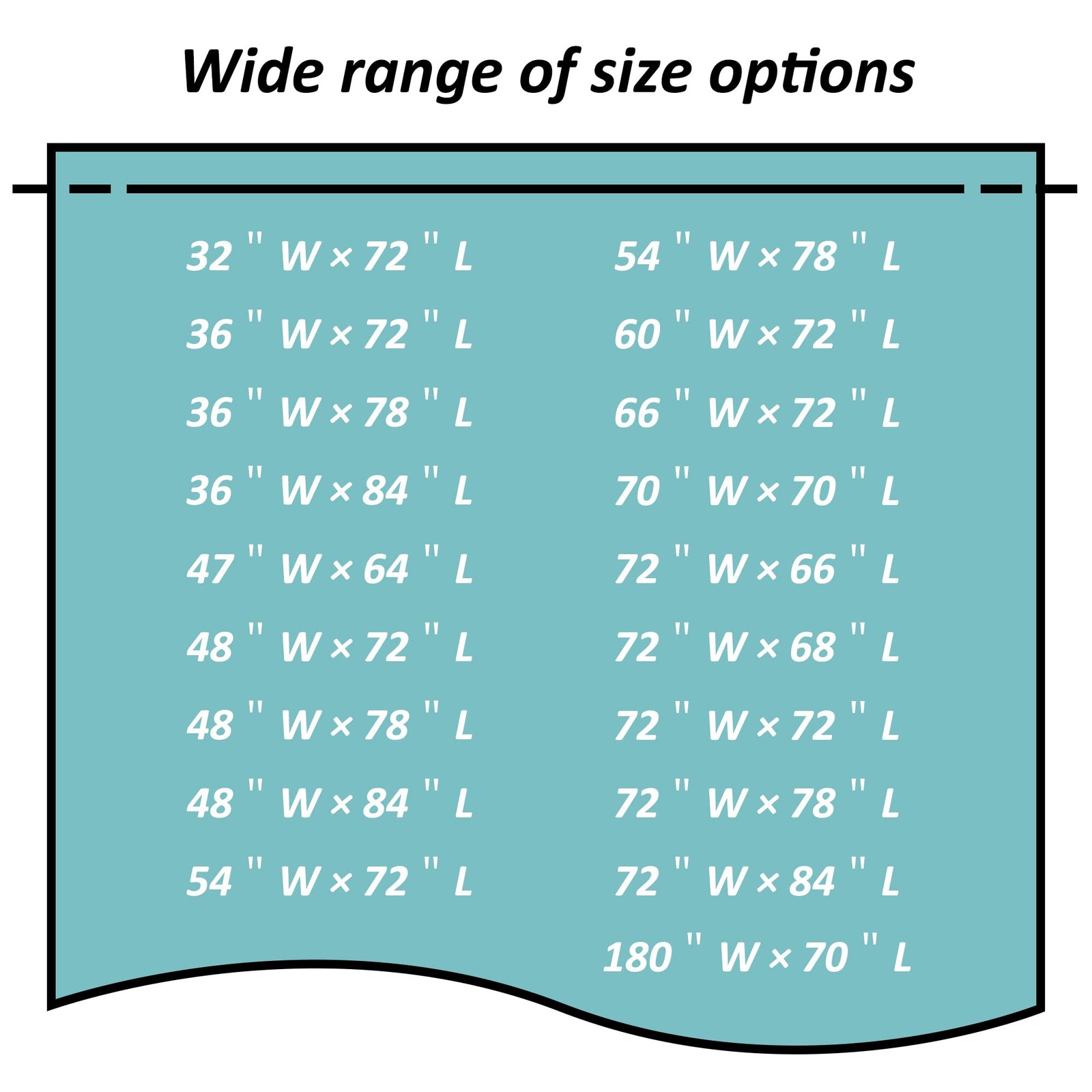Mrs Awesome Stall Shower Curtain Liner with 3 48″W x 72″L (Pack of 1), Clear