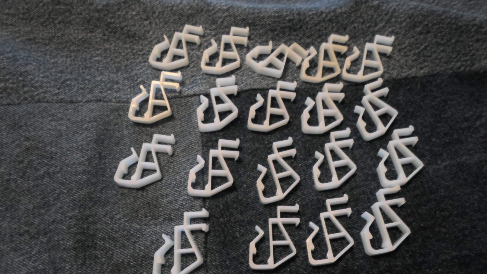 Mini Blind Hardware-Mini Blind clips-just the hardware clips-One size fits most