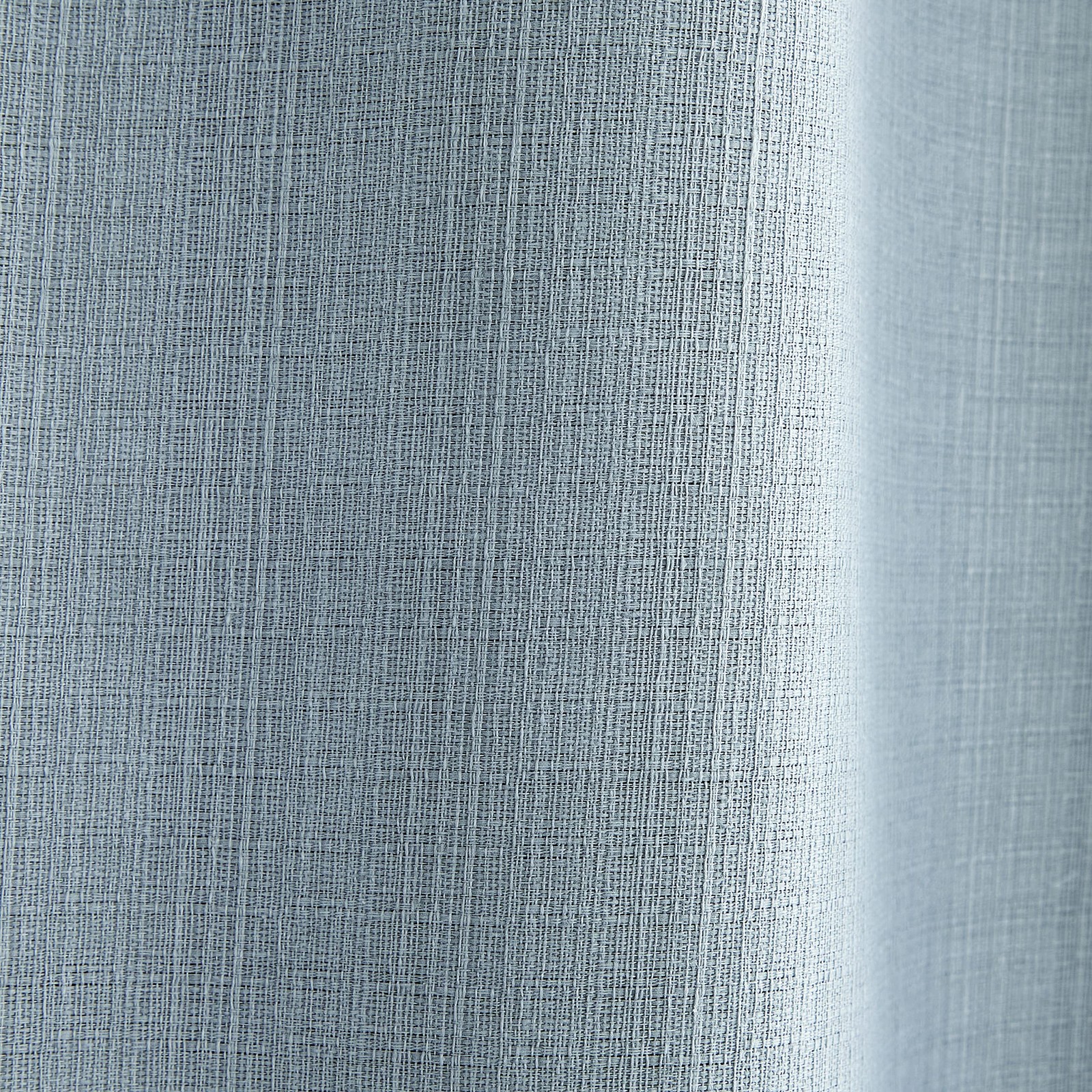 Textured Blackout Eyelet Curtains, Silver Tone, 168x137cm, DS/…