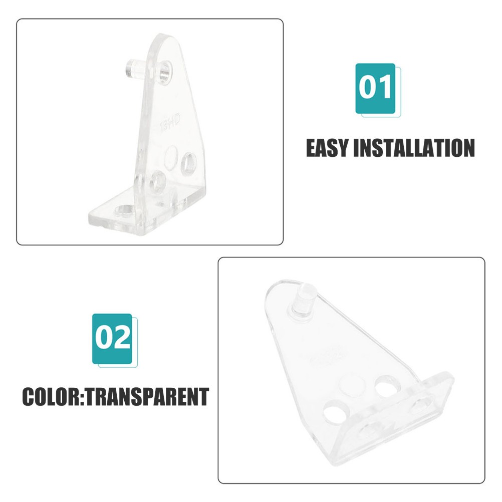 16pcs Hold Down Brackets: Door Blinds Bottom Bracket – Bottom Rail Hold Clips