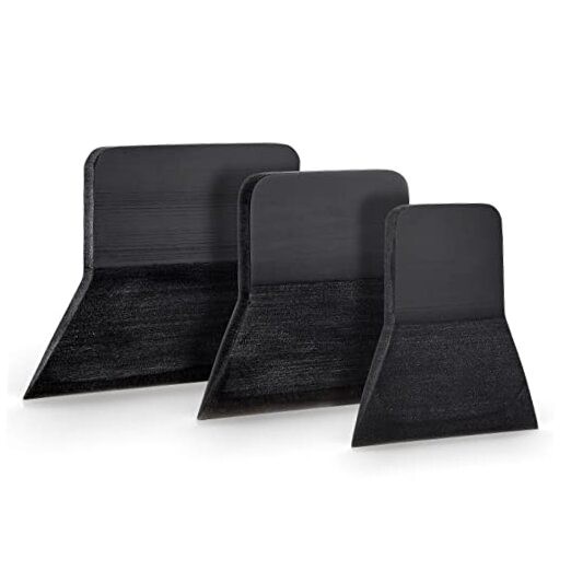 3 PCS PPF Squeegee Kit Small Squeegee for Vinyl, TPU 5Inch+4Inch+2.5Inch Black