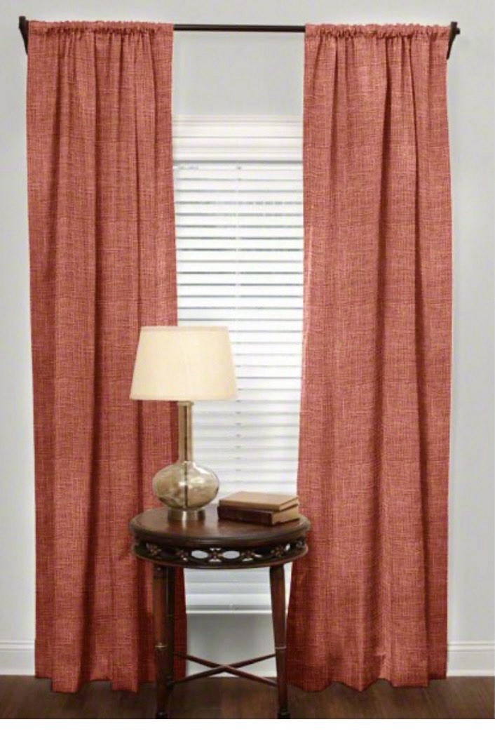 Custom Made Rod Pocket Curtains Sold By The Ft – Any Size, Any Fabric You Pick